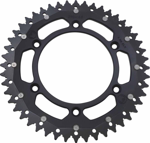 Moose Racing - Moose Racing Dual Rear Sprockets - Black - 48T - 1210-210-48-10X
