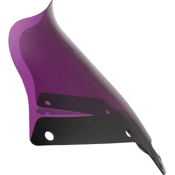 Klock Werks - Klock Werks Kolor Flare Windshield - 8in. - Purple - KWW-02-0634