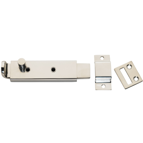 Whitecap - Whitecap Spring Loaded Slide Bolt/Latch - 316 Stainless Steel - 5-5/16"