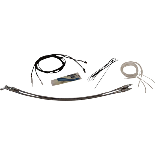 Fat Baggers, Inc. - Fat Baggers, Inc. EZ Install Handlebar Kit - Braided - 109214