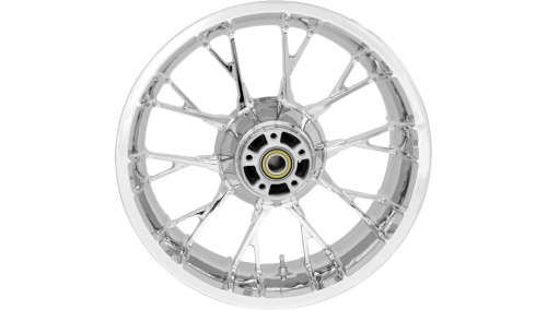 Coastal Moto - Coastal Moto Precision Cast Marlin 3D Rear Wheel - 18in. x 5.5in. - Chrome - 3D-MAR185CH-ABST