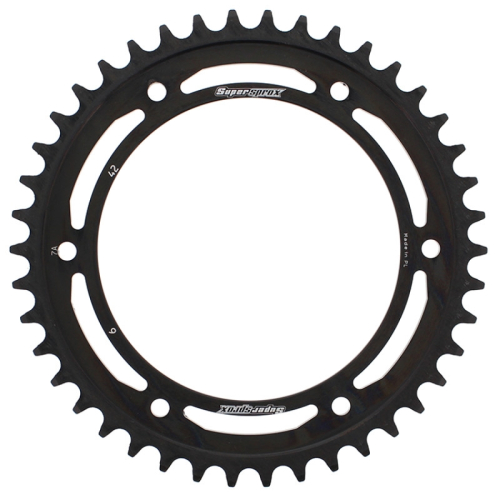 Supersprox - Supersprox Steel Rear Sprocket - 42T - RFE-6-42-BLK