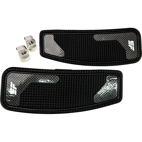 SLYFOX - SLYFOX Mini Driver Floorboards - Black Anodized - SF-906-00-1