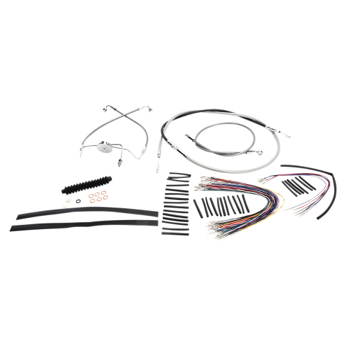 Magnum - Magnum Stainless Steel XR Handlebar Installation Kit for 15-17in. Ape - 589302