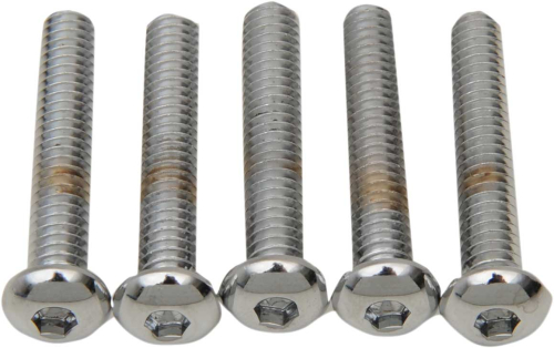 Drag Specialties - Drag Specialties Button-Head Bolts - 1/4in.-20 x 2in. - MPB824