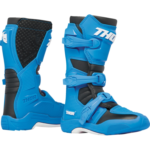 Thor - Thor Blitz XR Youth Boots - 3411-0733 - Blue/Black - 3