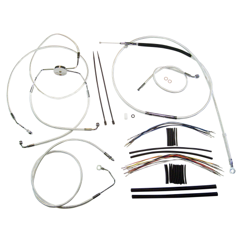 Magnum - Magnum Sterling Chromite II Handlebar Installation Kit for 15-17in. Ape - 387312