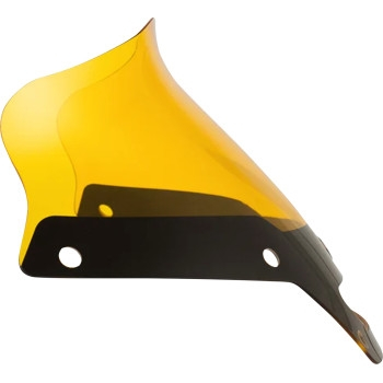 Klock Werks - Klock Werks Kolor Flare Windshield - 6in. - Yellow - KWW-02-0624