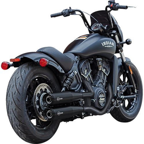 S&S Cycle - S&S Cycle Grand National Slip-On Muffler - Black - 4110-266