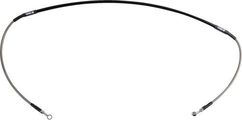 Moose Racing - Moose Racing Stainless Steel Braided Brake Line - Y01-1-080/P
