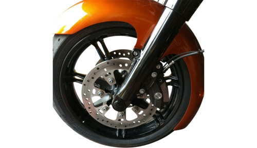 Klock Werks - Klock Werks Flush Mount Front Axle - Black with Black End Caps - KWS-01-0610