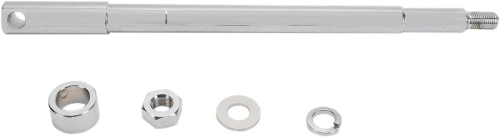 Drag Specialties - Drag Specialties Chrome Axle Kit - Front - 16-0260-BC520