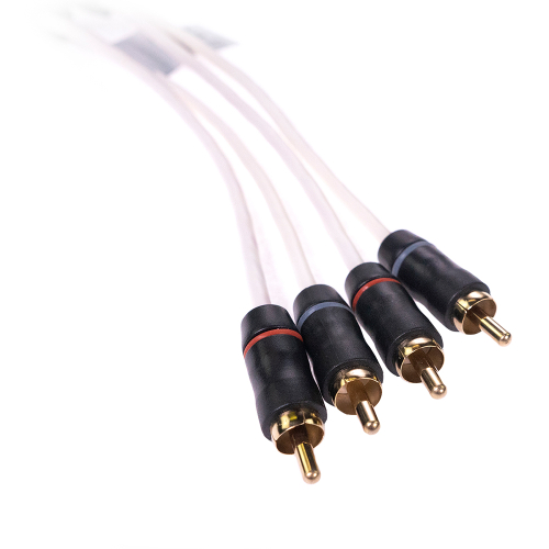 FUSION - FUSION Performance RCA Cable - 4 Channel - 12'