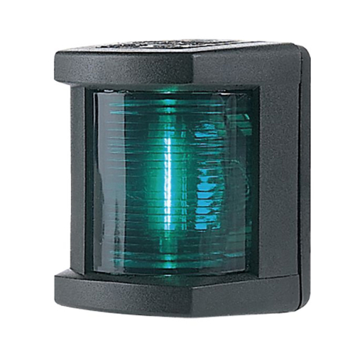Hella Marine - Hella Marine Starboard Navigation Lamp- Incandescent - 1nm - Black Housing - 12V