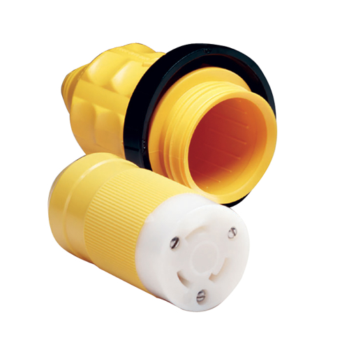 Marinco - Marinco 305CRCN.VPK 30A Female Connector w/Cover & Rings
