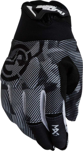 Moose Racing - Moose Racing MX1 Youth Gloves - 3332-1718 - Black/White - Small