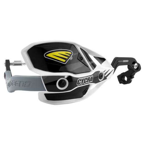 Cycra - Cycra Ultra Probend CRM Wrap Around Handguards - White/Black - 1CYC-7408-12X