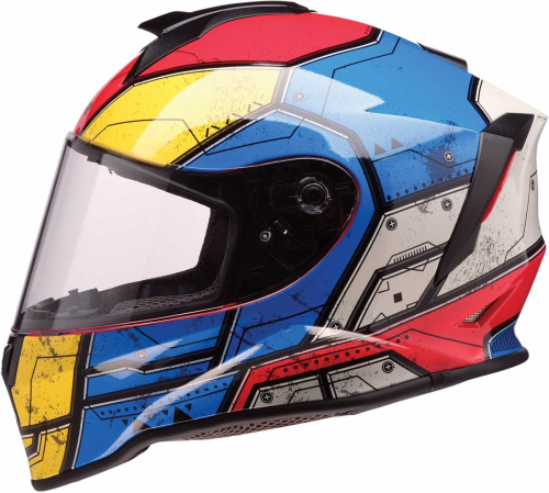 Z1R - Z1R Warrant Sentinel Youth Helmet - 0102-0292 - Blue/Yellow - Small