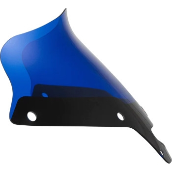 Klock Werks - Klock Werks Kolor Flare Windshield - 6in. - Bue - KWW-02-0626