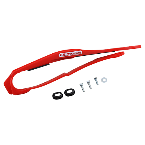 T.M. Designworks - T.M. Designworks Dirt Cross Super Front Chain Slider - Red - DCS-H10-RD