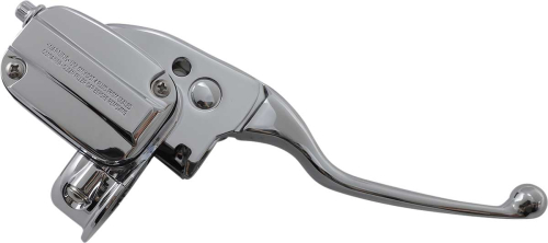 Drag Specialties - Drag Specialties 15mm Dual Disc Front Brake Master Cylinder Assembly - Chrome - 0610-1872