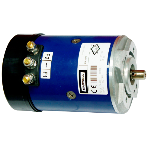 Maxwell - Maxwell Motor Cima - 1200W - 12V - 4-Hole Flange
