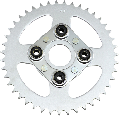Parts Unlimited - Parts Unlimited Steel Rear Sprocket - 43T - 41200-VM4-000