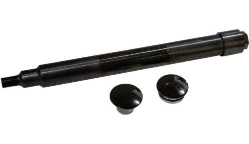 Klock Werks - Klock Werks Flush Mount Front Axle - Black with Black End Caps - KWS-01-0611