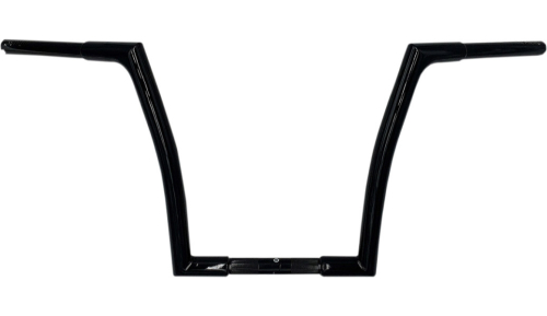 Fat Baggers, Inc. - Fat Baggers, Inc. 1-1/4in. EZ Install Flat Top Handlebars - Gloss Black - 707014-B