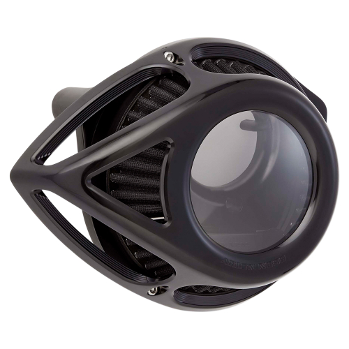 Arlen Ness - Arlen Ness Clear Tear Series Air Cleaner Kit - Black Anodized - 18-977