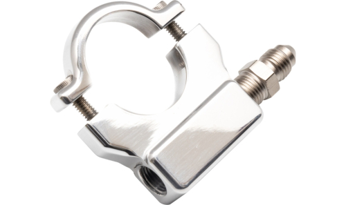 Feuling - Feuling Handlebar Oil Pressure Gauge Mount - 1in. - Chrome - 9051