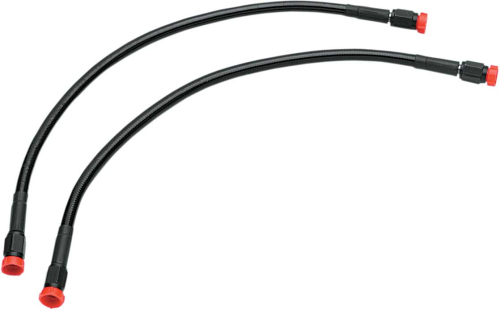 Goodridge - Goodridge Universal Black Brake Hose with Black Ends - 12in. - 11312