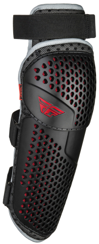 Fly Racing - Fly Racing Barricade Flex Youth Knee Guards - 28-3110 - Black - OSFM