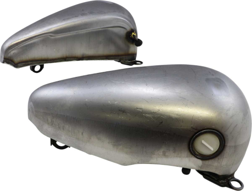 Drag Specialties - Drag Specialties Fat Bob Style Flat-Side Gas Tank - 3.5-Gal. - 011184-BX36
