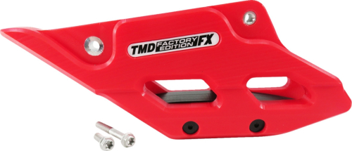 T.M. Designworks - T.M. Designworks Factory Edition FX Rear Chain Guide with Replacement Wear Pad - Red - RCG-KT5-RD