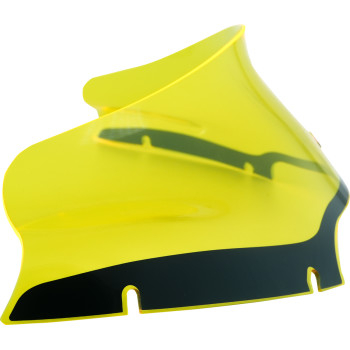 Klock Werks - Klock Werks Kolor Flare Windshield - 6in. - Yellow Ice - KWW-01-0629
