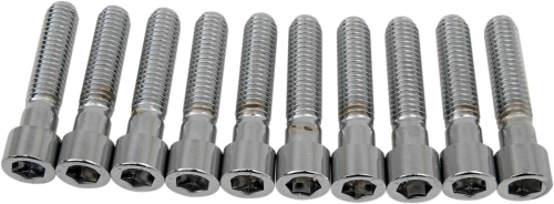 Drag Specialties - Drag Specialties Coarse-Thread Socket-Head Bolts - 3/8in.-16 x 1 3/4in. - MPB241S