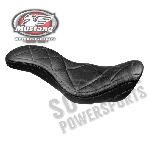 Mustang - Mustang Super Tripper Seat - Carbon - 75229