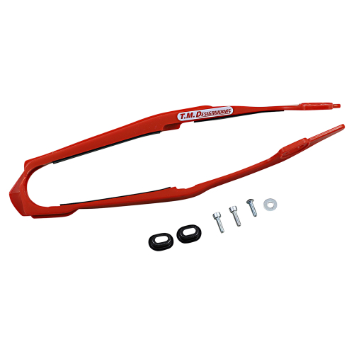 T.M. Designworks - T.M. Designworks Dirt Cross Super Front Chain Slider - Red - DCS-H15-RD