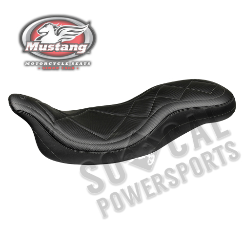 Mustang - Mustang Super Tripper Seat - Carbon - 75202