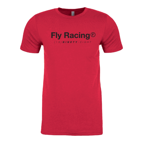 Fly Racing - Fly Racing Fly Trademark T-Shirt - 354-0316S - Red - Small