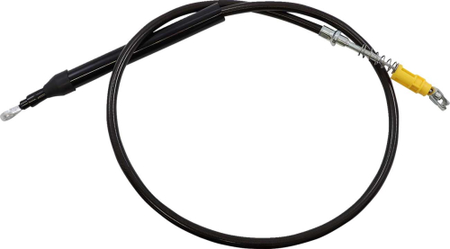 LA Choppers - LA Choppers Clutch Line - Midnight Braided with 15-17in. Ape Hangers - LA-8155C16M