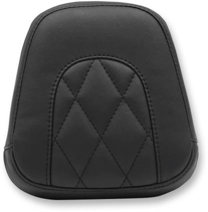 Mustang - Mustang Small Sissy Bar Pad - Black Diamond Stitch - 76758