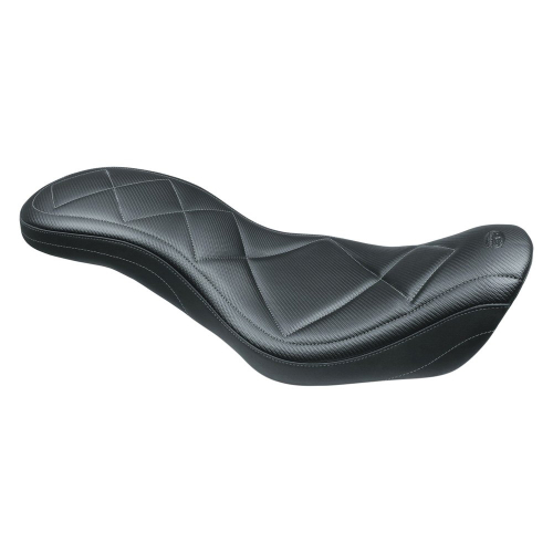 Mustang - Mustang Super Tripper Seat - Carbon - 75987