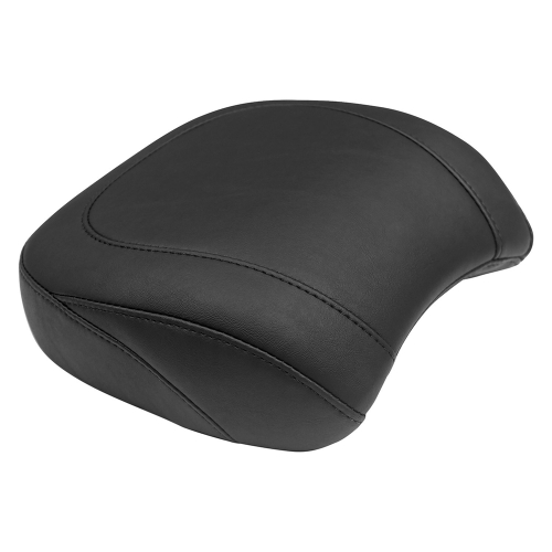 Mustang - Mustang Wide Tripper Passenger Seat - Smooth - Black - 75705