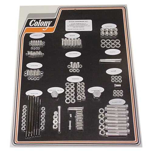 Colony - Colony Complete Stock Hardware Kit - Cadmium - 8302 CAD