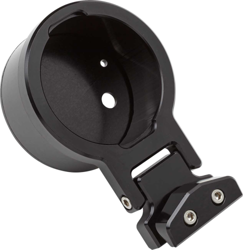 LA Choppers - LA Choppers Gauge Mount - Single - Black Anodized - LA-7397-01B
