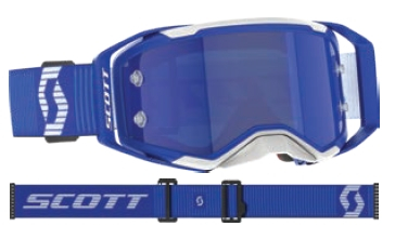 Scott USA - Scott USA Prospect 2.0 Goggles - 421471-1006349 - Blue/White/Blue Chrome Works Lens - OSFM