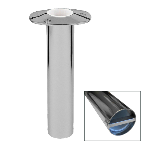 Lee's Tackle - Lee's 0&deg; Stainless Steel Bar Pin Rod Holder - 2" O.D.