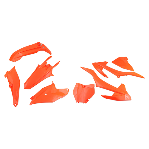 UFO Plastics - UFO Plastics Complete Body Kit - Neon Orange - KTKIT519-FFLU